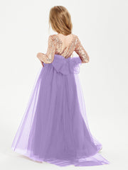 Abiti Damigella Junior Glamour Top Con Paillettes Tahiti