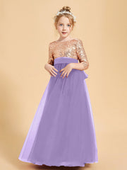 Abiti Damigella Junior Glamour Top Con Paillettes Tahiti