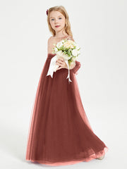 Abiti Damigella Junior Glamour Top Con Paillettes Terracotta