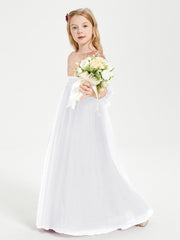 Abiti Damigella Junior Glamour Top Con Paillettes Bianco