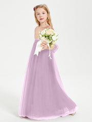 Abiti Damigella Junior Glamour Top Con Paillettes Glicine