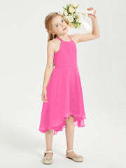 Abiti Damigella Junior Alla Moda Lunghezza Al Polpaccio Gonna Asimmetrica Azalea