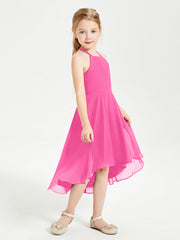 Abiti Damigella Junior Alla Moda Lunghezza Al Polpaccio Gonna Asimmetrica Azalea