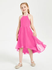 Abiti Damigella Junior Alla Moda Lunghezza Al Polpaccio Gonna Asimmetrica Azalea