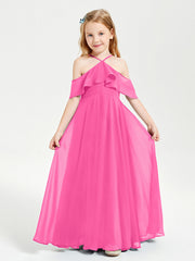 Abiti Damigella Junior Lungo Con Spalle Scoperte Azalea
