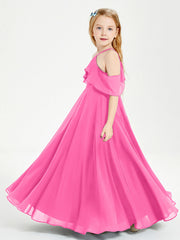Abiti Damigella Junior Lungo Con Spalle Scoperte Azalea
