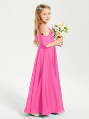 Abiti Damigella Junior Lungo Con Spalle Scoperte Azalea
