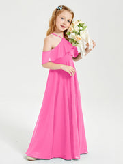 Abiti Damigella Junior Lungo Con Spalle Scoperte Azalea