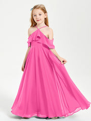 Abiti Damigella Junior Lungo Con Spalle Scoperte Azalea