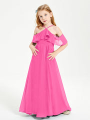 Abiti Damigella Junior Lungo Con Spalle Scoperte Azalea