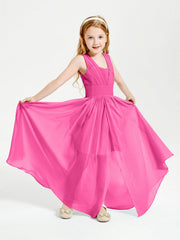 Abiti Da Damigella Junior Lunghi Eleganti Scollo A V Azalea