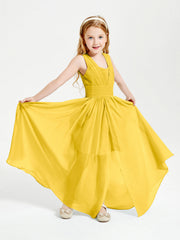 Abiti Da Damigella Junior Lunghi Eleganti Scollo A V Calendula