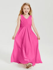 Abiti Damigella Stile Boho Lunghi In Chiffon Gonna A Cascata Azalea