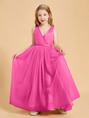 Abiti Damigella Junior In Tulle Top In Raso Fiocco Glamour Azalea