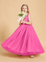 Abiti Damigella Junior In Tulle Top In Raso Fiocco Glamour Azalea