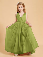 Abiti Damigella Junior In Tulle Top In Raso Fiocco Glamour Trifoglio