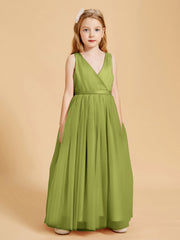 Abiti Damigella Junior In Tulle Top In Raso Fiocco Glamour Trifoglio