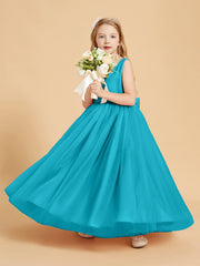Abiti Damigella Junior In Tulle Top In Raso Fiocco Glamour Giada