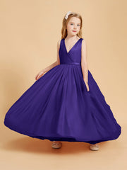 Abiti Damigella Junior In Tulle Top In Raso Fiocco Glamour Regency