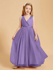 Abiti Damigella Junior In Tulle Top In Raso Fiocco Glamour Tahiti