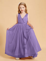 Abiti Damigella Junior In Tulle Top In Raso Fiocco Glamour Tahiti
