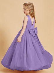 Abiti Damigella Junior In Tulle Top In Raso Fiocco Glamour Tahiti