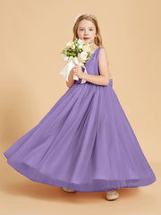 Abiti Damigella Junior In Tulle Top In Raso Fiocco Glamour Tahiti