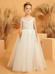 Abito Da Ballo In Tulle Con Spalline Sottili