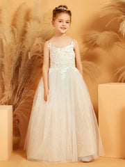 Abito Da Ballo In Tulle Con Spalline Sottili