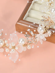 Cerchietto Da Bambina Da Sposa in Stile Fatina