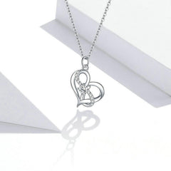 Collane A Forma Di Cuore Infinito In Argento Regali Di Compleanno