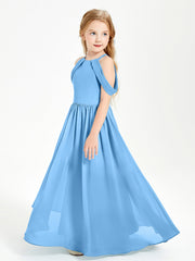 Abito Da Damigella Junior Sogno Con Spalle Scoperte Blu