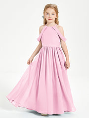 Abito Da Damigella Junior Sogno Con Spalle Scoperte Rosa Bonbon