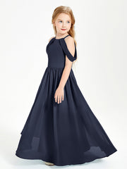 Abito Da Damigella Junior Sogno Con Spalle Scoperte Blu Scuro