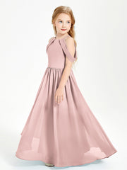 Abito Da Damigella Junior Sogno Con Spalle Scoperte Rosa Polvere