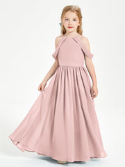 Abito Da Damigella Junior Sogno Con Spalle Scoperte Rosa Polvere