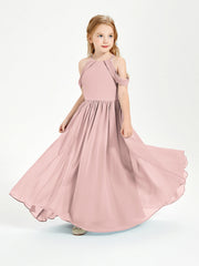 Abito Da Damigella Junior Sogno Con Spalle Scoperte Rosa Polvere