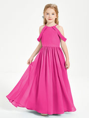 Abito Da Damigella Junior Sogno Con Spalle Scoperte Fucsia
