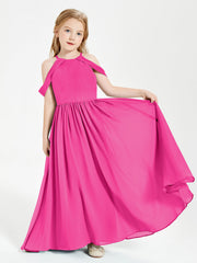 Abito Da Damigella Junior Sogno Con Spalle Scoperte Fucsia
