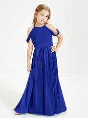 Abito Da Damigella Junior Sogno Con Spalle Scoperte Blu Royal