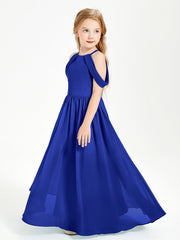 Abito Da Damigella Junior Sogno Con Spalle Scoperte Blu Royal