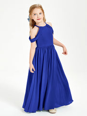 Abito Da Damigella Junior Sogno Con Spalle Scoperte Blu Royal