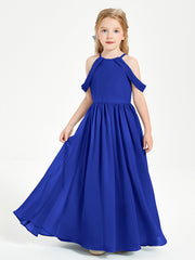 Abito Da Damigella Junior Sogno Con Spalle Scoperte Blu Royal