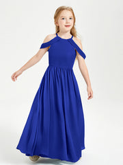 Abito Da Damigella Junior Sogno Con Spalle Scoperte Blu Royal