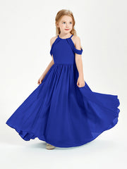 Abito Da Damigella Junior Sogno Con Spalle Scoperte Blu Royal